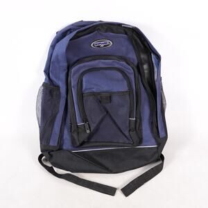 EastWest Blue Backpack Travel Laptop Hiking School Book Bag Bookbag Rucksack NEW